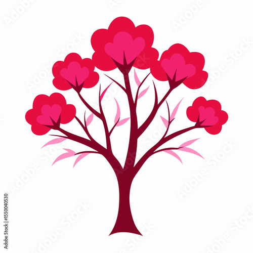 Minimal Quince Fruit Vector Illustration