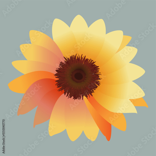 As is typical with vector graphics, all edges are clean and smooth without any pixelation. This creates a sophisticated and elegant look.