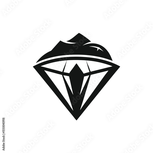 diamond icon vector illustration