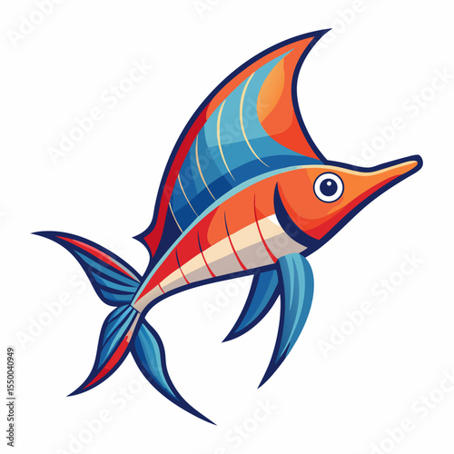 Clean Smelt Fish Clipart Graphic