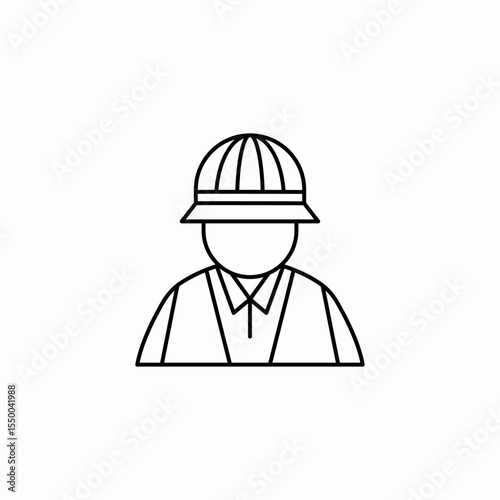 explorer safari hat icon sign vector