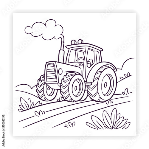 Vehicle and Transportation Doodle Icons 