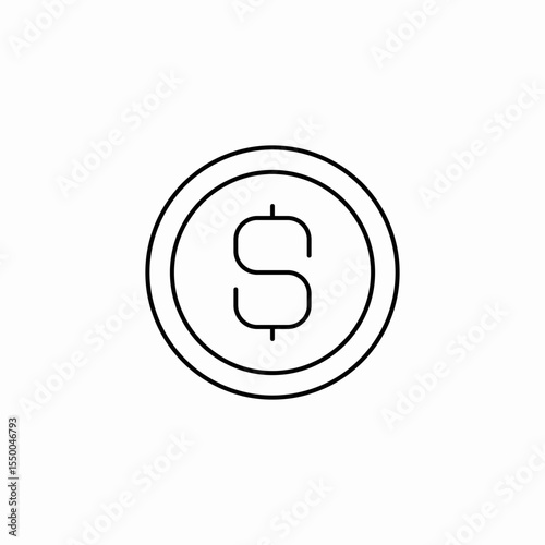 money finance currency icon sign vector