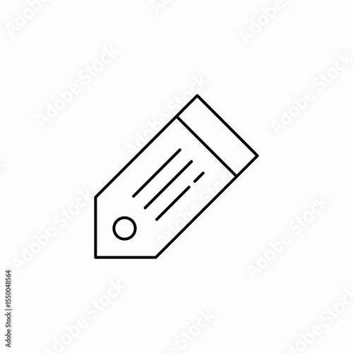 price tag icon sign vector