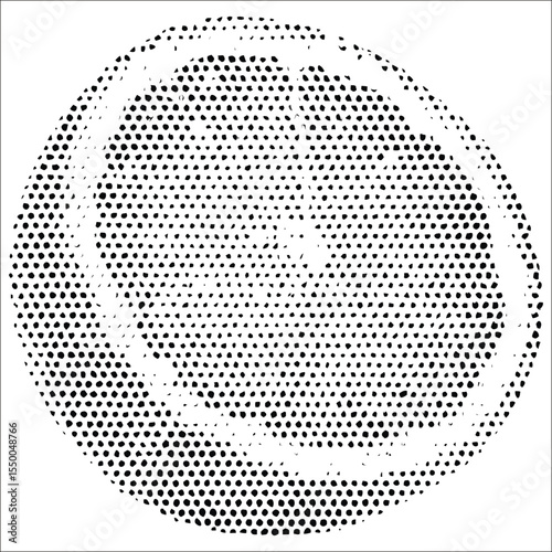 Orange Slice: A black and white illustration of an orange slice, showcasing its juicy segments and refreshing appeal. 