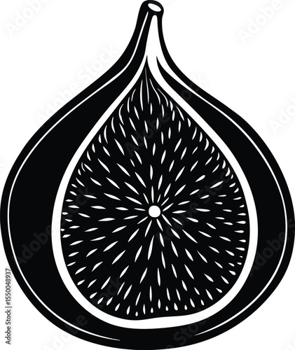  Papaya Slice Vector Illustration