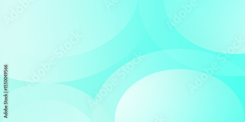 Minimalist gradient background green with circle shape colorful. Simple design Vector eps 10