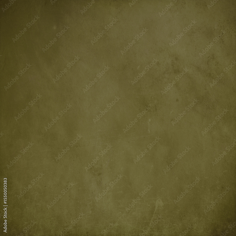 Fototapeta premium Dark olive green grunge texture background with subtle distressed details, vintage aged surface ideal for design, overlays, posters, and creative projects.