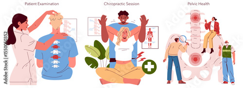 Chiropractic and Pelvic Health Examination Scenes