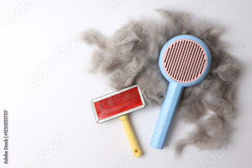 A Pet Hair Remover Featured on a Vibrant and Colorful Background 