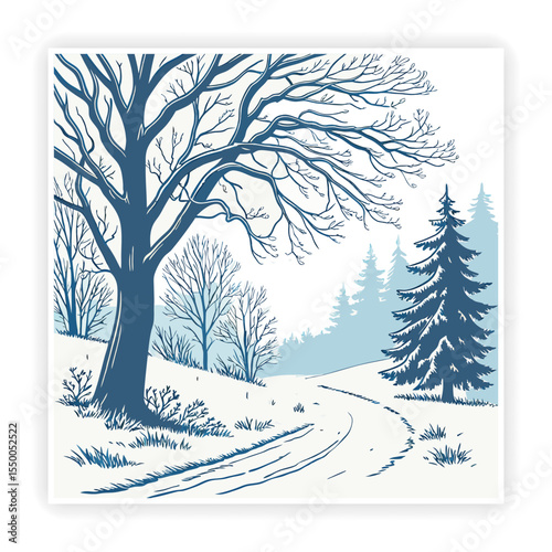Winter and Snow Doodle Icons snowflake, sketch, hand drawn, warm, weather,
