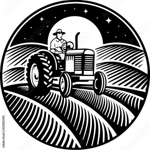 Farm Tractor Night