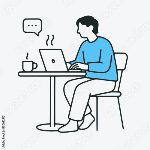 Flat Lifestyle Character Illustration Set