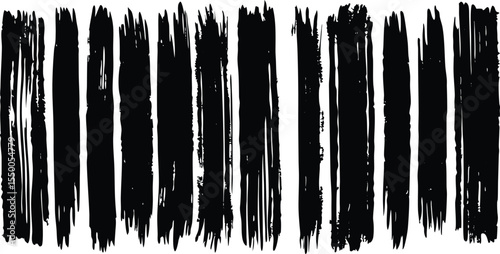 Adobe Illustrator Artwork  Vector artistic paint ink broush stoake,line,texture,background for text.
