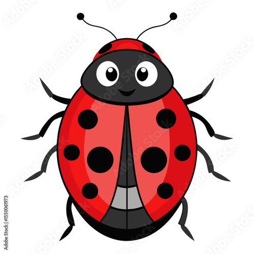 ladybug vector illustration