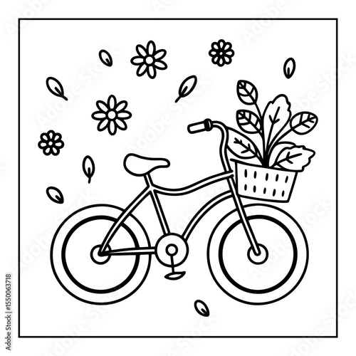 hand drawn vector illustration of a coloring pages