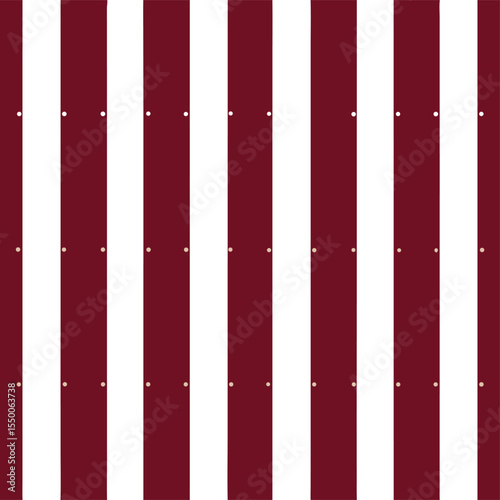 Old burgundy and linen colors seamless striped pattern with mini dots