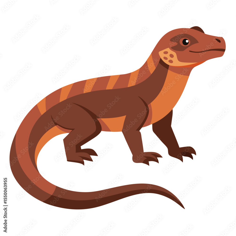 Fototapeta premium illustration of a cartoon dog