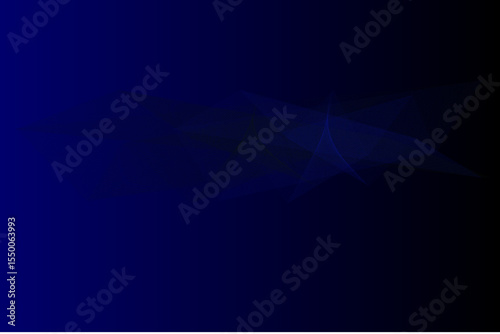 A sleek and futuristic image featuring a geometric graph centered on a blue and black background. The modern design conveys themes of technology, data visualization, and innovation, making it perfect 