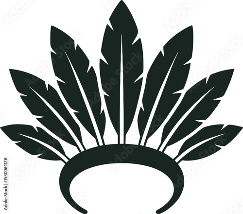 Abstract black and white floral design with flowers leaves and ornamental patterns vector illustration