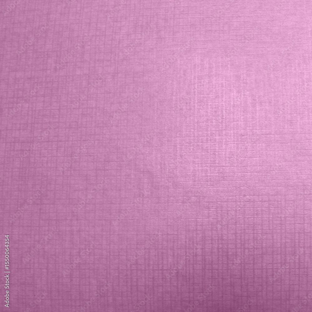 Fototapeta premium Soft pink background with subtle woven linen pattern, gentle shading, smooth textile surface ideal for scrapbooking, fashion mockups, invitations, and digital graphic design projects.