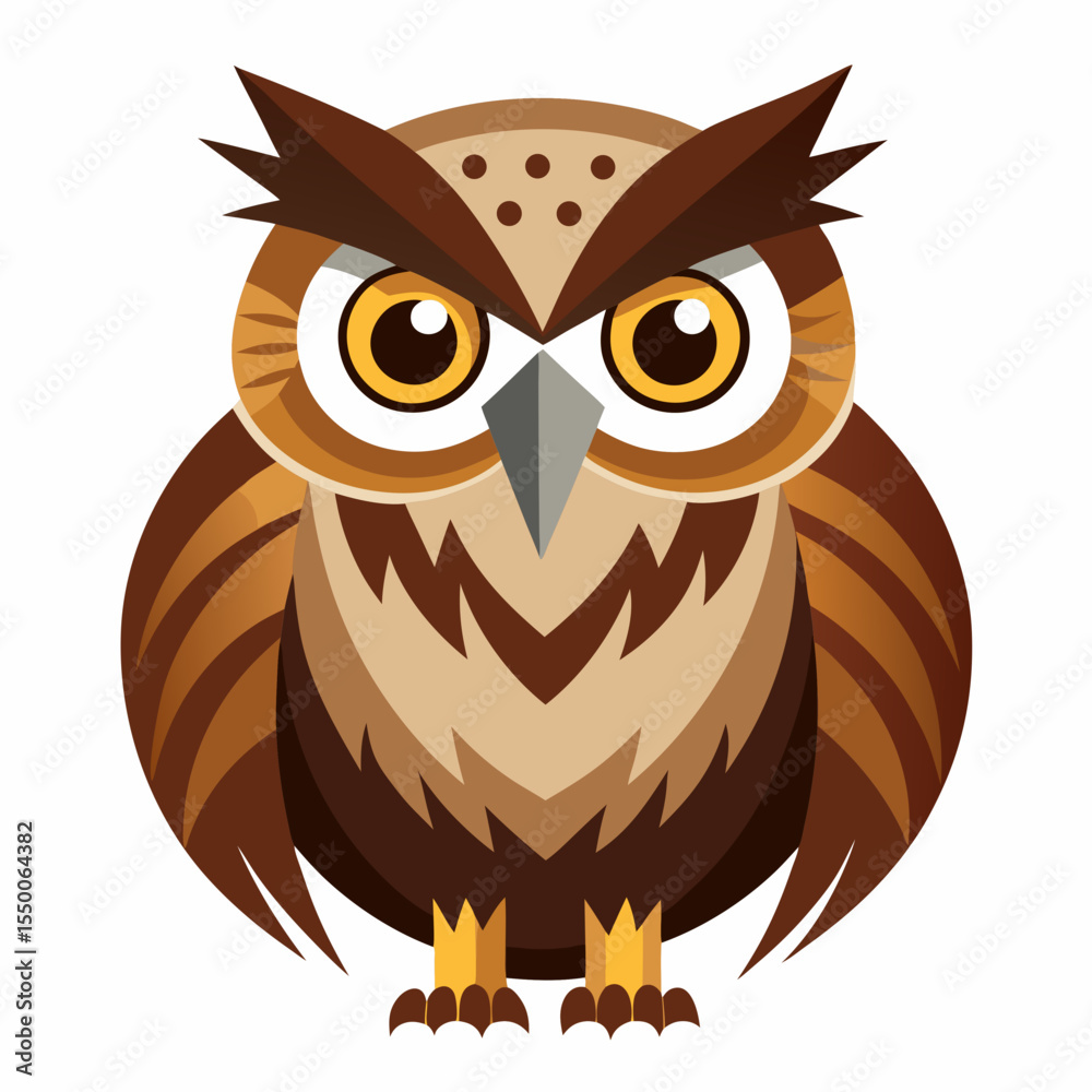 Obraz premium owl on a branch