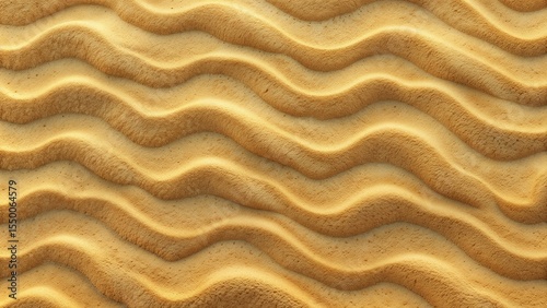 Seamless sand texture with wavy patterns in warm tones  