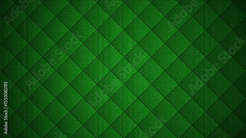 Dark Green Diamond Texture Background for Interior and Web Design