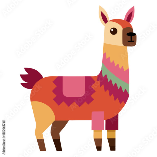 illustration of a donkey