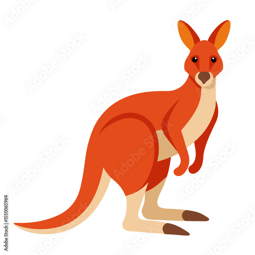 kangaroo with baby