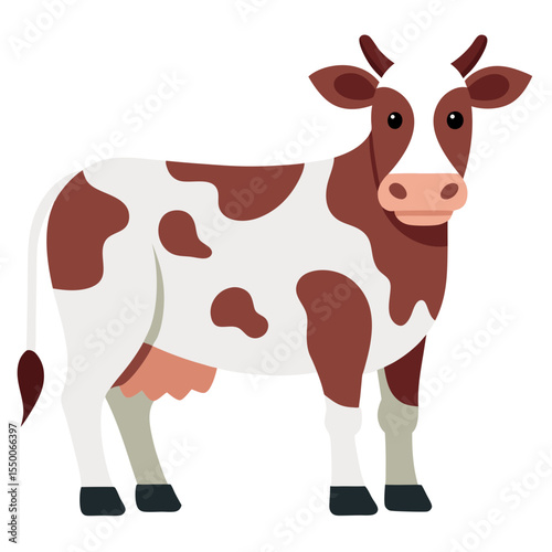 funny cow cartoon