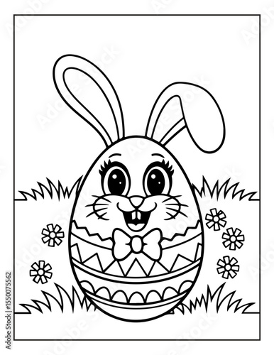 cute easter day coloring pages