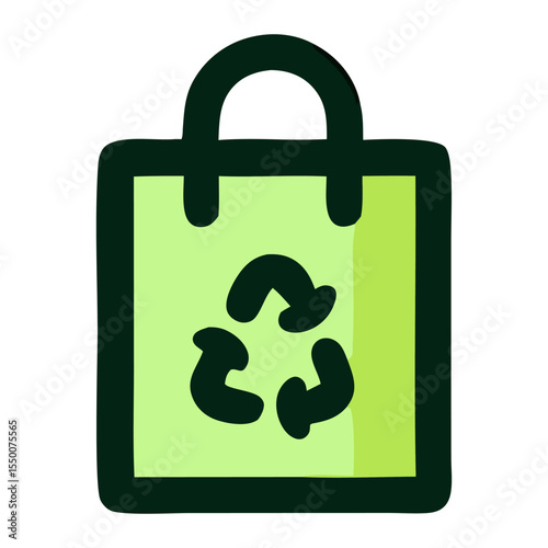 Eco-Friendly Shopping Sustainable Practices with Reusable Bags for a Greener Future.  Embrace Sustainability, Reduce Waste, and Make a Positive Impact on the Environment Through Conscious Consumption.