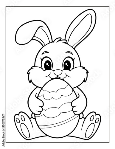 cute easter day coloring pages