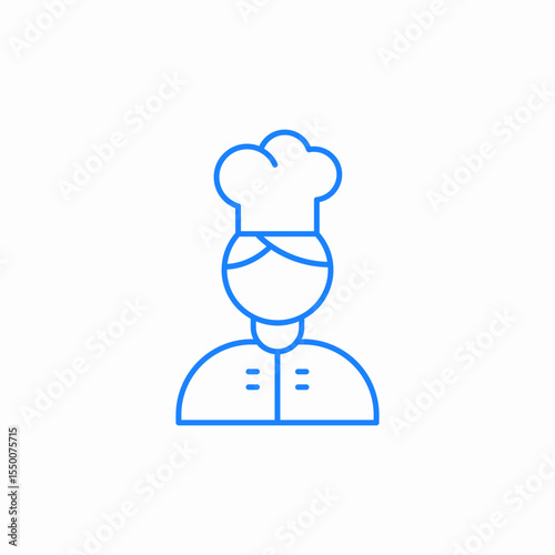 chef cook icon sign vector
