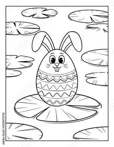 cute easter day coloring pages