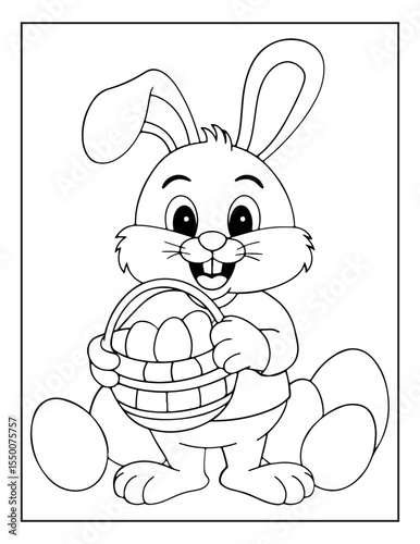 cute easter day coloring pages