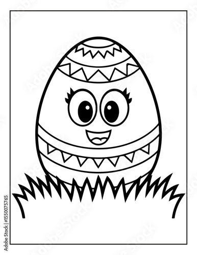cute easter day coloring pages