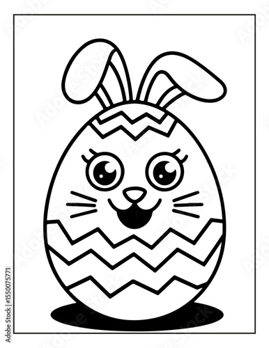 cute easter day coloring pages