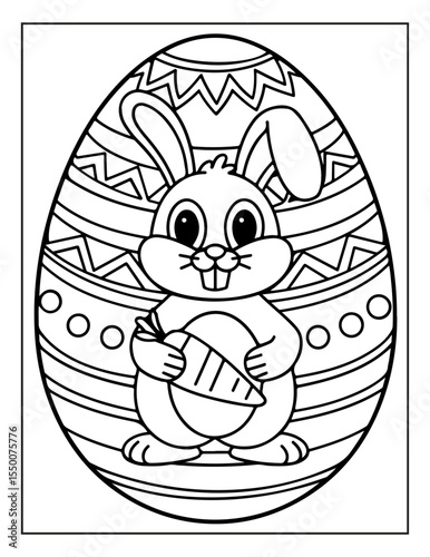 cute easter day coloring pages