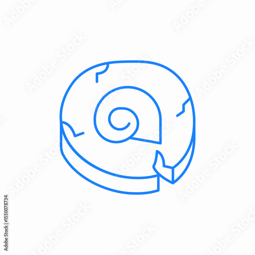 nautilus remaining icon sign vector