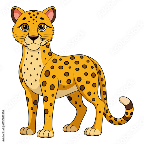 Cheetah Silhouette Vector
