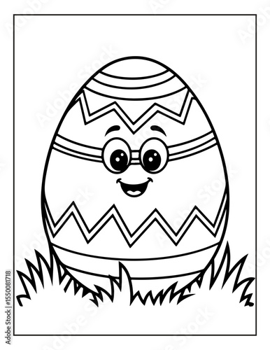 eeaster eggs coloring pages for kids