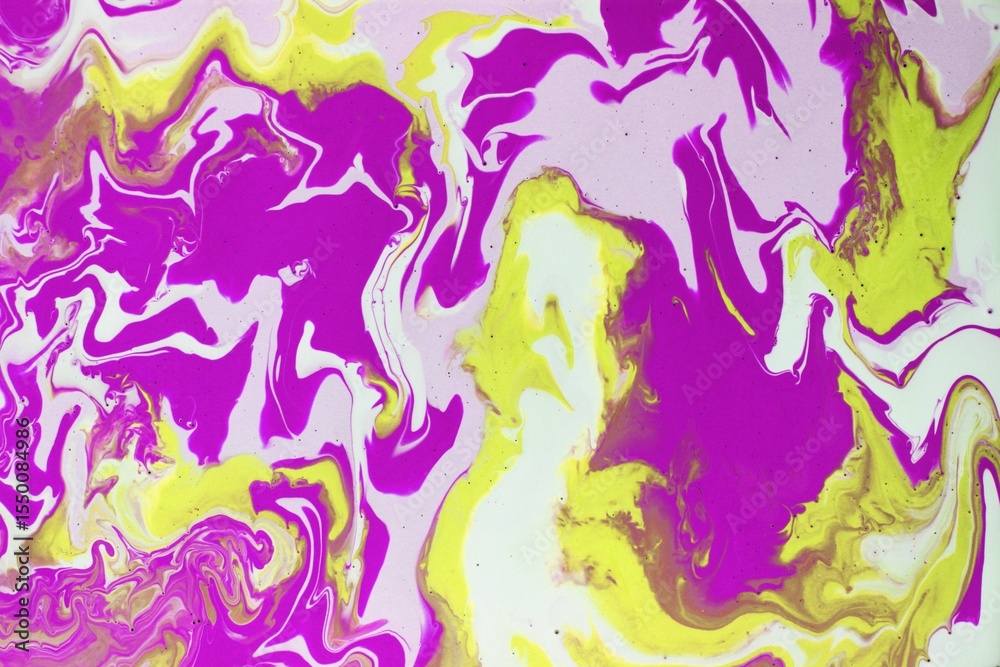 Yellow-white-pink abstract background. Bright colors. The effect of a stone or a wave. Yellow-white-pink abstract background. Bright colors. The effect of a stone or a wave.