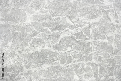 Texture of gray polished concrete background. Light plaster wallpaper with rough cement texture. Empty grunge wall concept or floor backdrop. Abstract surface mockup. Top view, close up, copy space