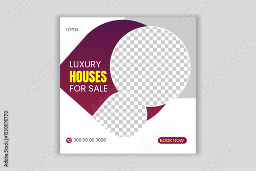 The Perfect Modern Home Social Banner Template