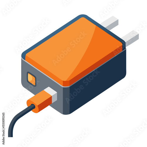 Charging Cable Line Art