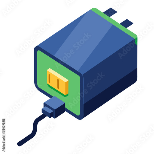 Charging Cable Line Art