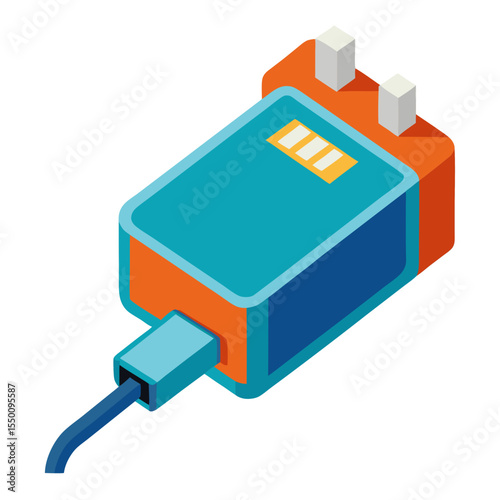 Charging Cable Line Art