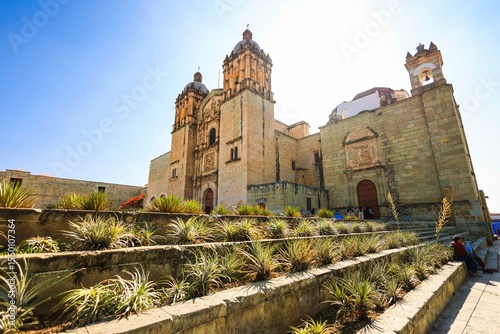 Photos Oaxaca de JuárezMexico,colonial buildings,  Templo de Santo Domingo church has a lavish Baroque interior and a former convent adjoins it